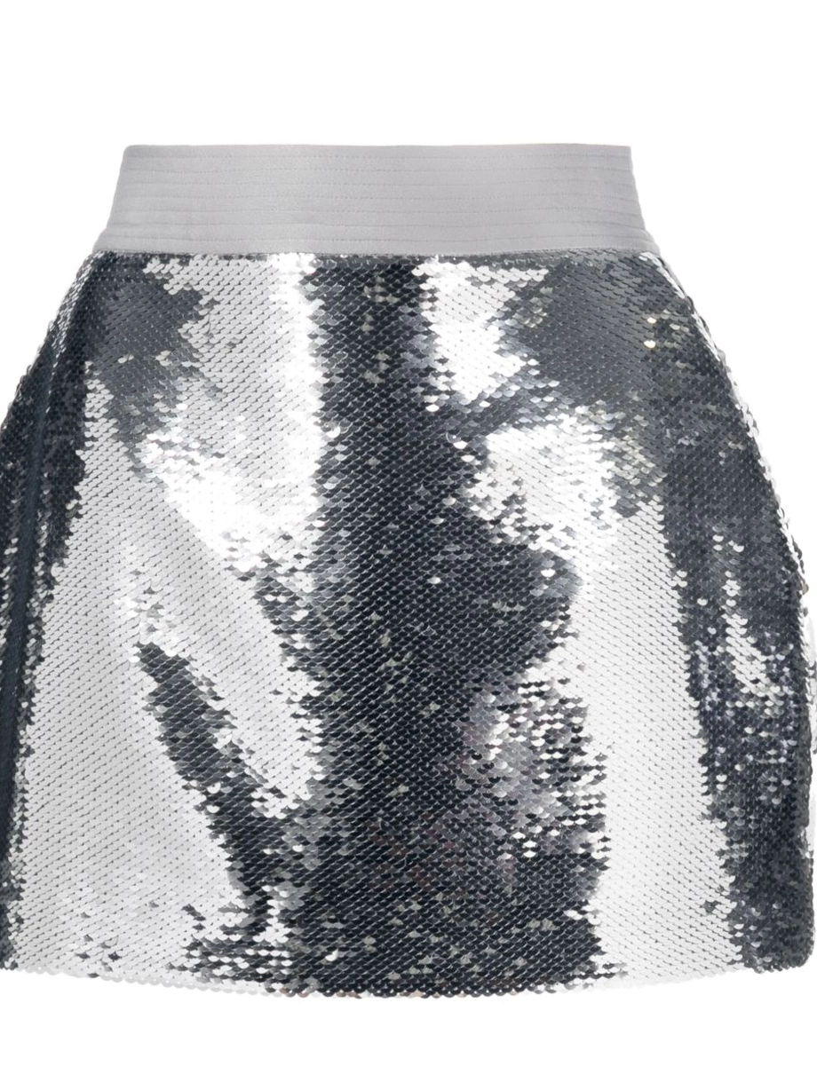 Rabanne skirt embellished Women sequin mini 0502